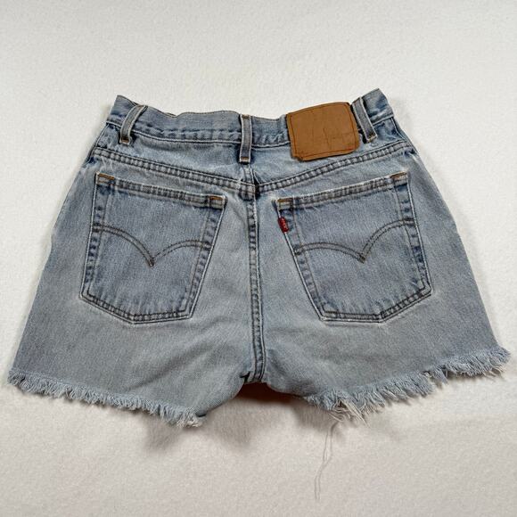 Levi's Pants - Vintage Levi's cut off denim shorts micro jean shorts distressed size 26 waist